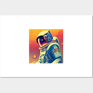 Brave Astronaut Posters and Art